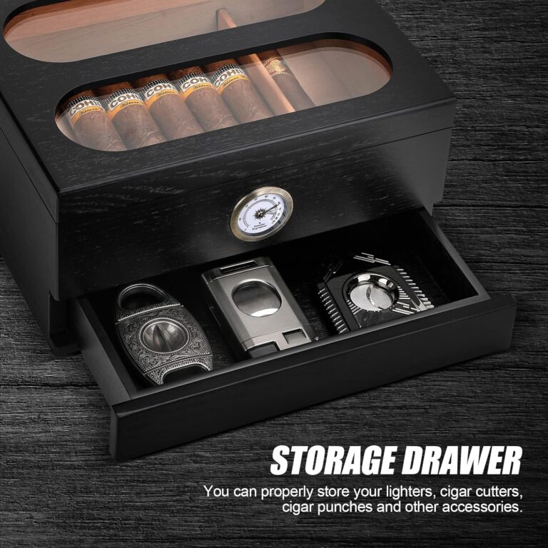 Elevate Your Cigar Experience with the COOL KNIGHT Cigar Humidor